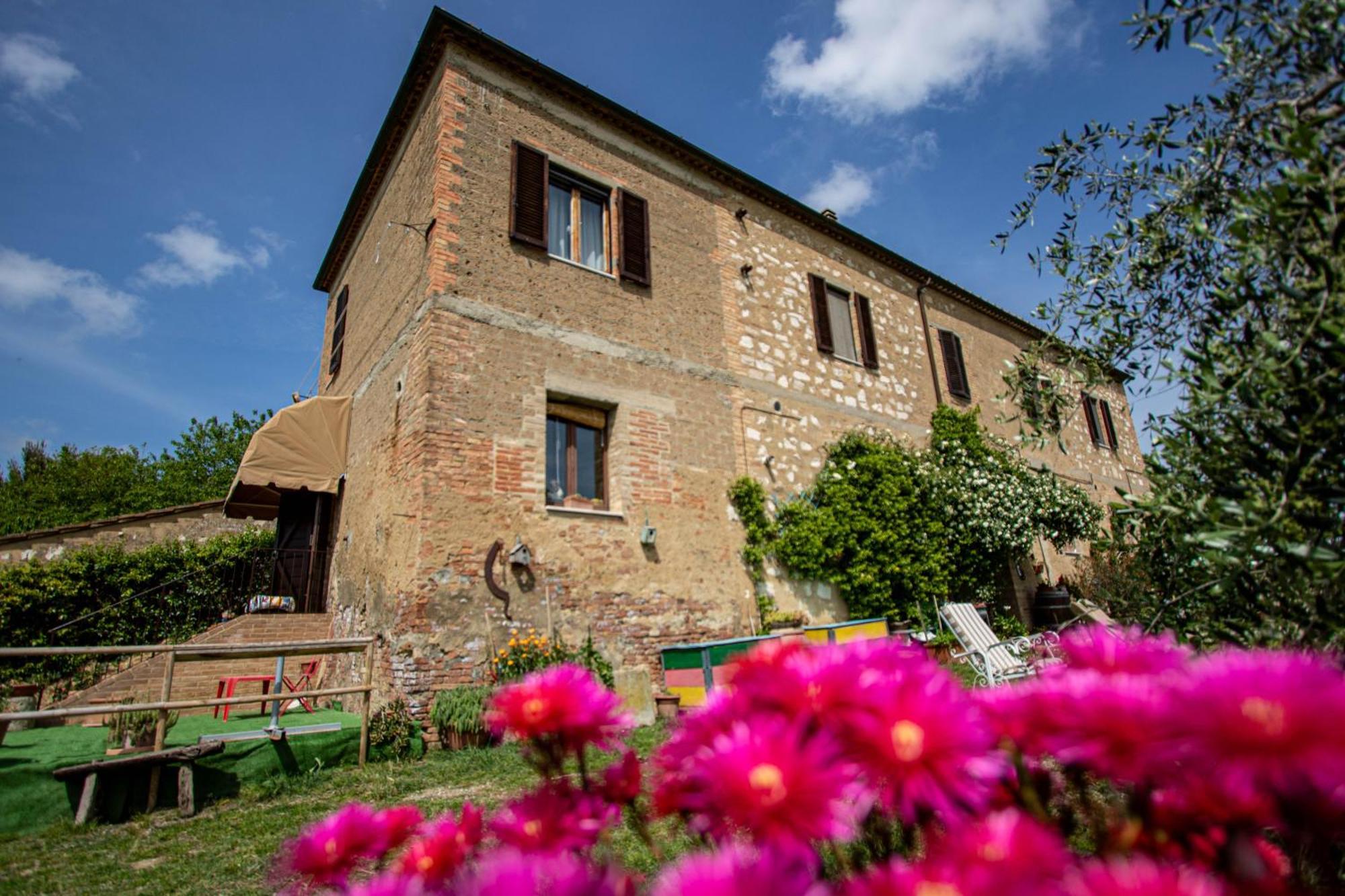 Agriturismo Biofattoria L'Upupa Montalcino Extérieur photo